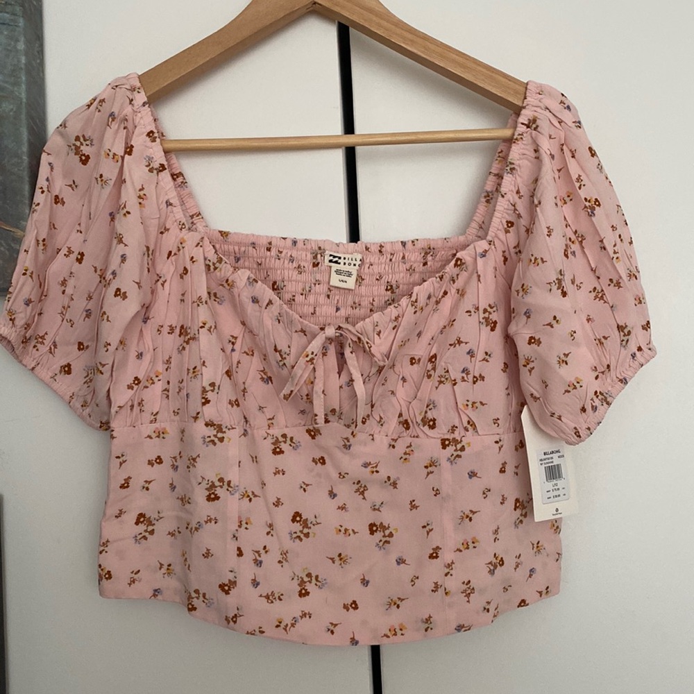 Billabong Floral Crop Top